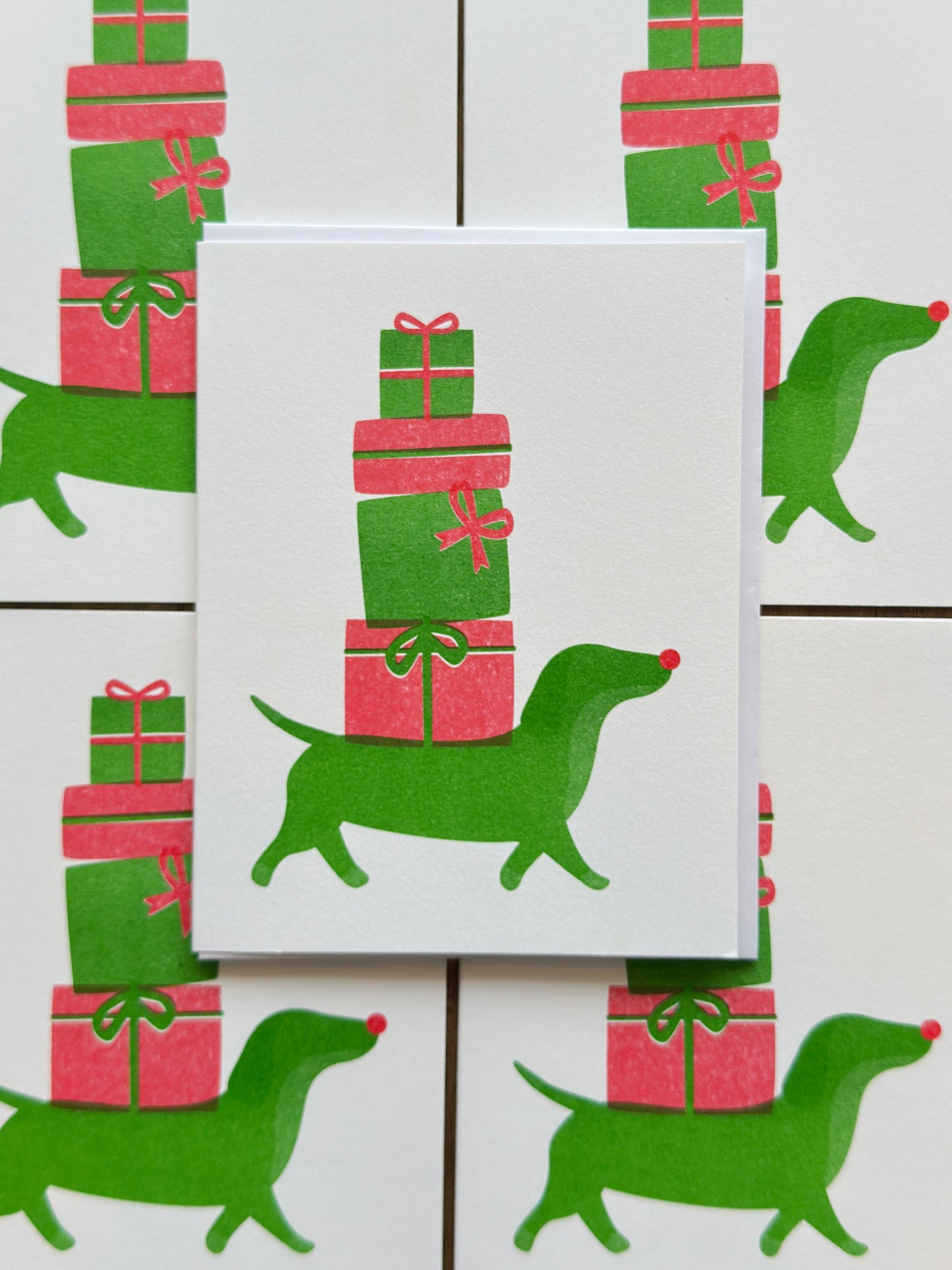 2025 Holiday Risograph Card Set