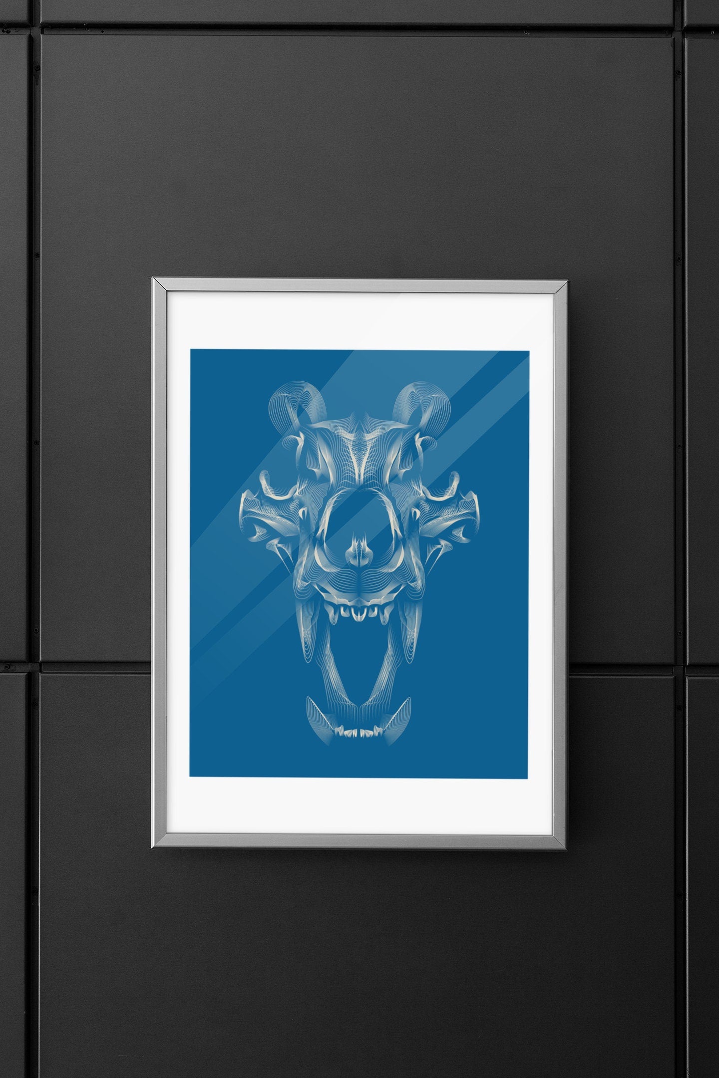 Bear Skull - Print, 8x10, 11x14