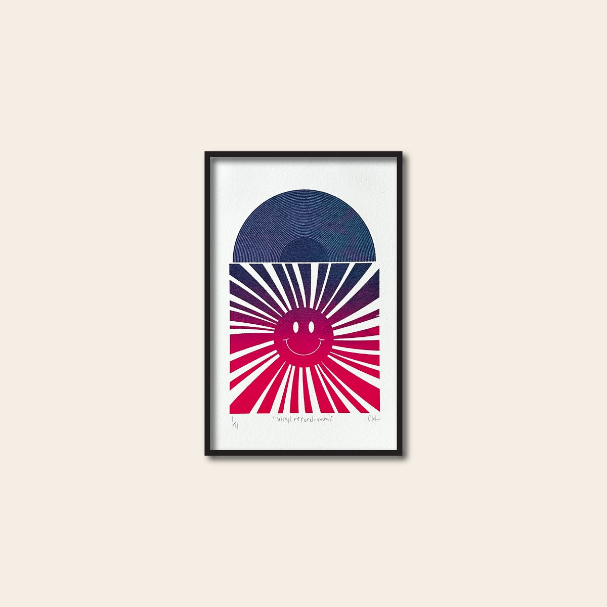 mini prints - Screen Print (1 layer),  4x6