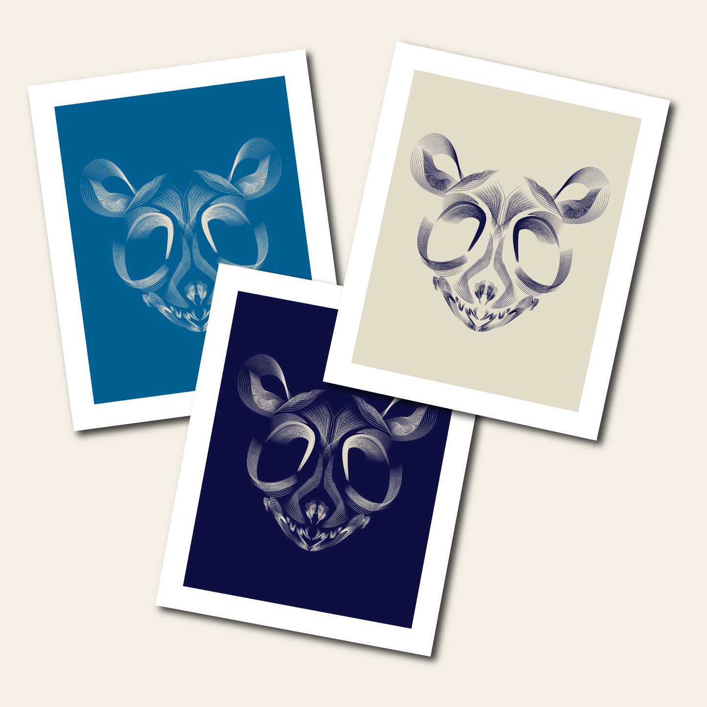 Mouse Skull - Print, 8x10, 11x14