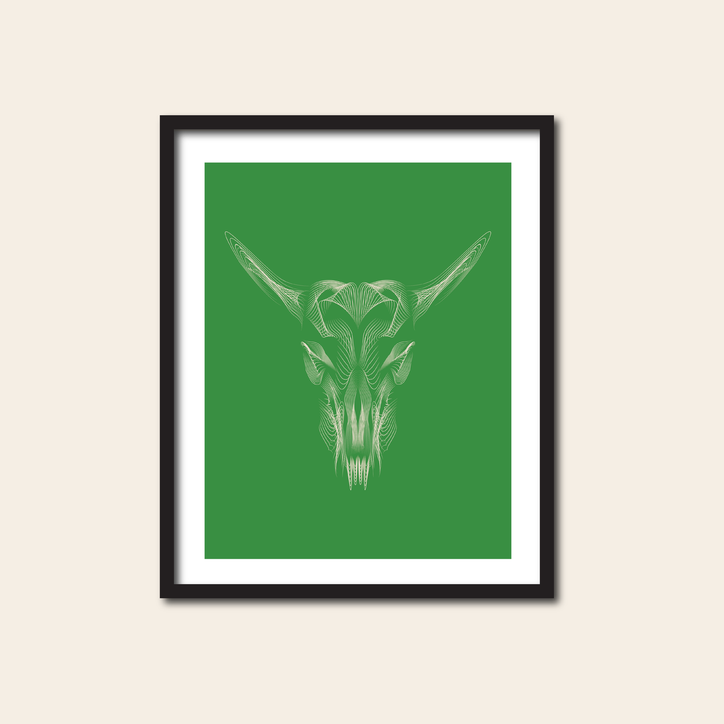 Bull Skull - Print, 8x10, 11x14