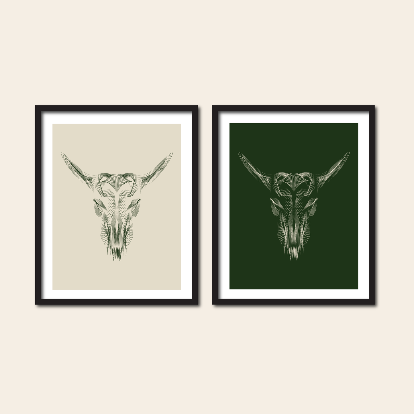 Bull Skull - Print, 8x10, 11x14