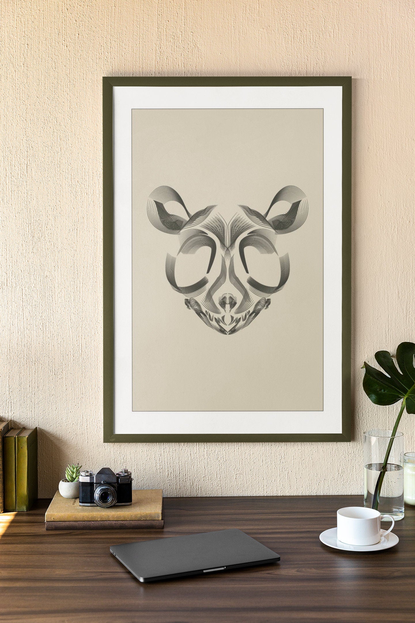 Mouse Skull - Print, 8x10, 11x14