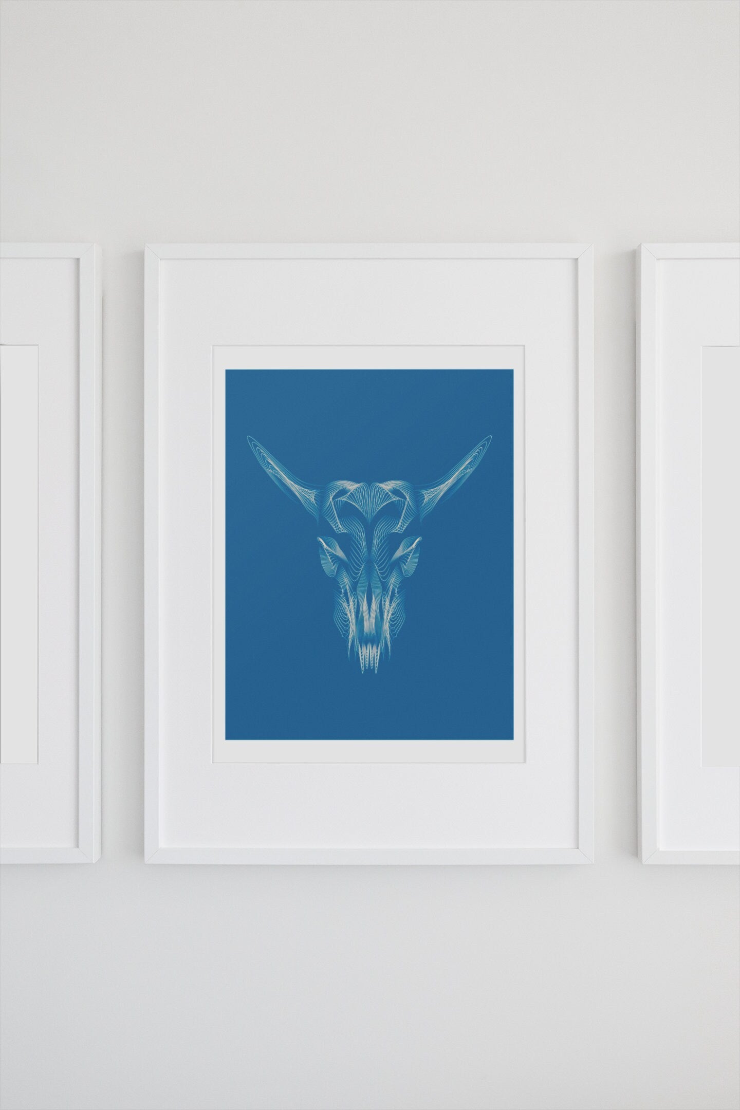 Bull Skull - Print, 8x10, 11x14