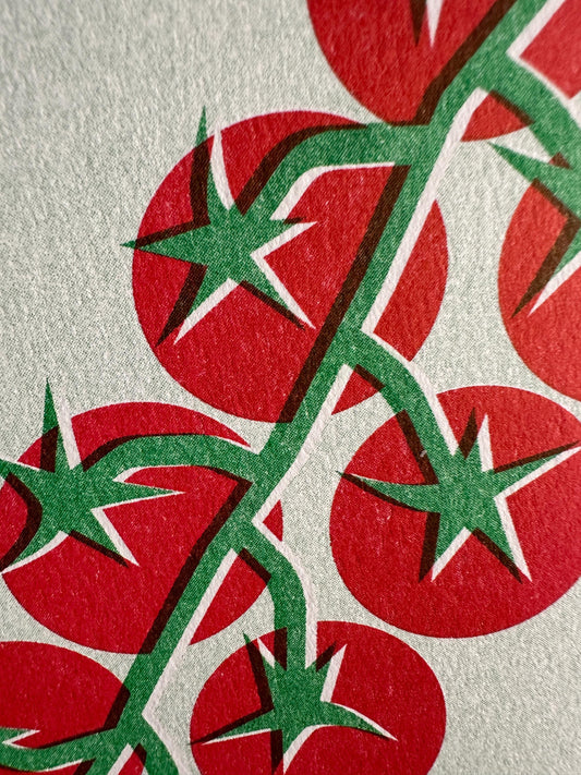 Tomatoes on the Vine - Risograph Print, 8x10